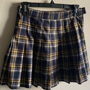 SCHOOL GIRL SKIRT PLEATED